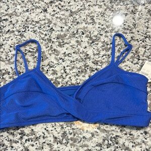 Aerie Blue Women's bikini top